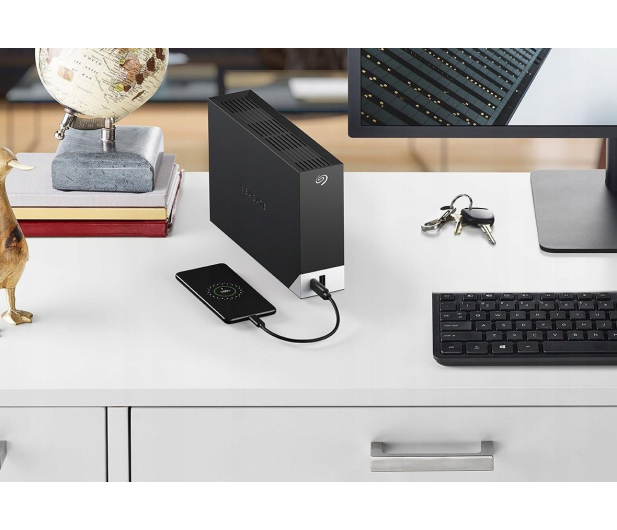 Seagate One Touch HUB 14TB USB 3.2 Gen.1 Czarno-Srebrny - 725963 - zdjęcie 2
